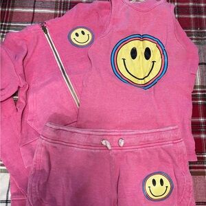 Vintage Havana Pink Casual Set